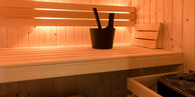 Sauna ferienhaus ameland 